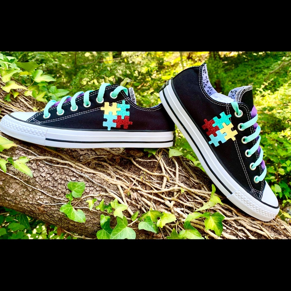Autism Converse All Star Superwoman Ladies Shoe
